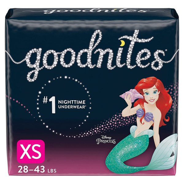 GoodNites® Absorbent Nighttime Underwear For Girls