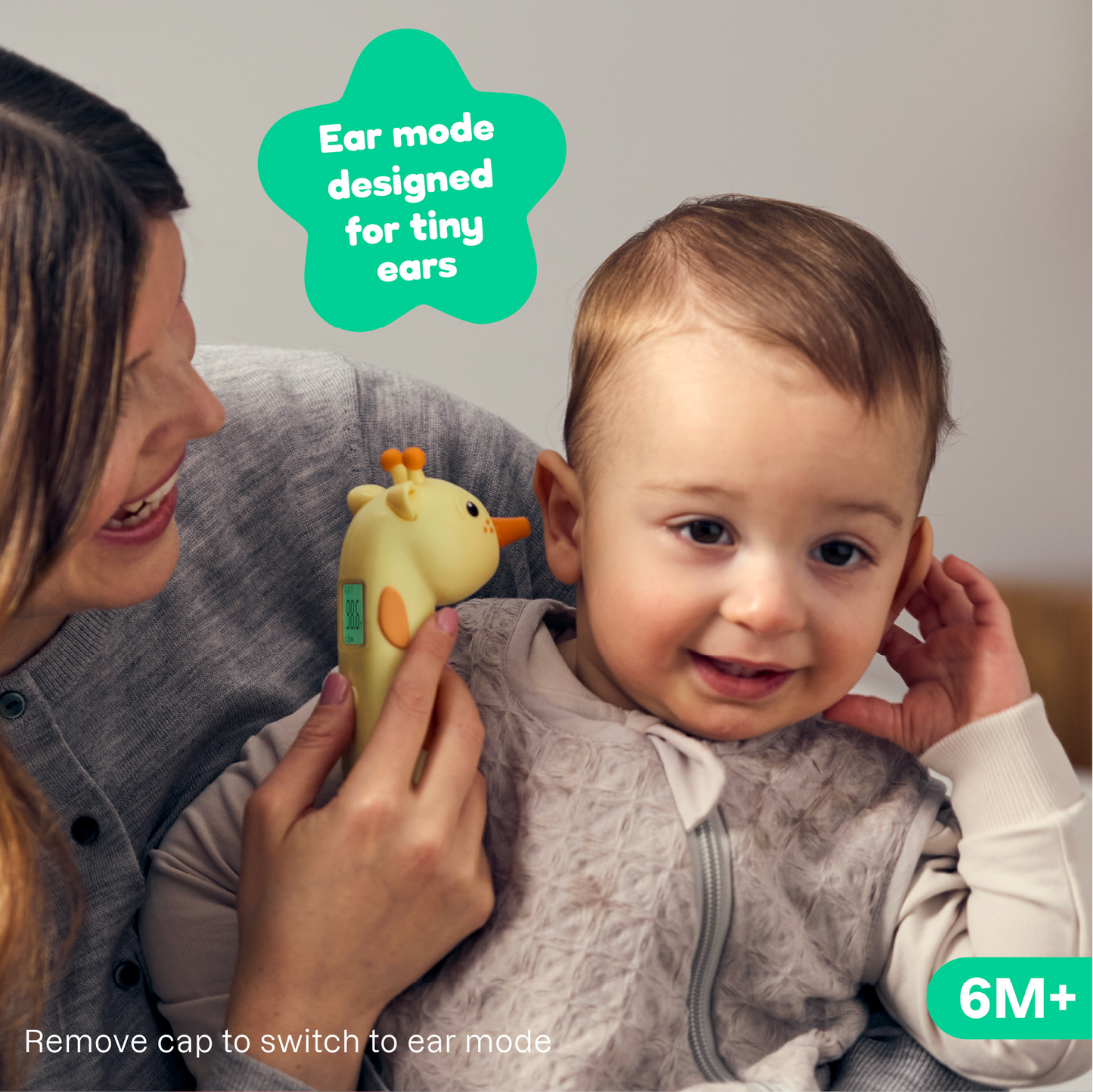 3-in-1 Infrared Thermometer for Kids & Adults - Jax the Giraffe