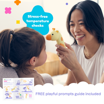 3-in-1 Infrared Thermometer for Kids & Adults - Jax the Giraffe