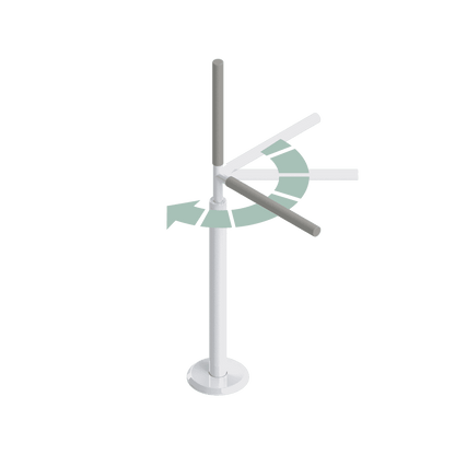 Advantage Rail™ (Floor Mounted) Transfer Pole