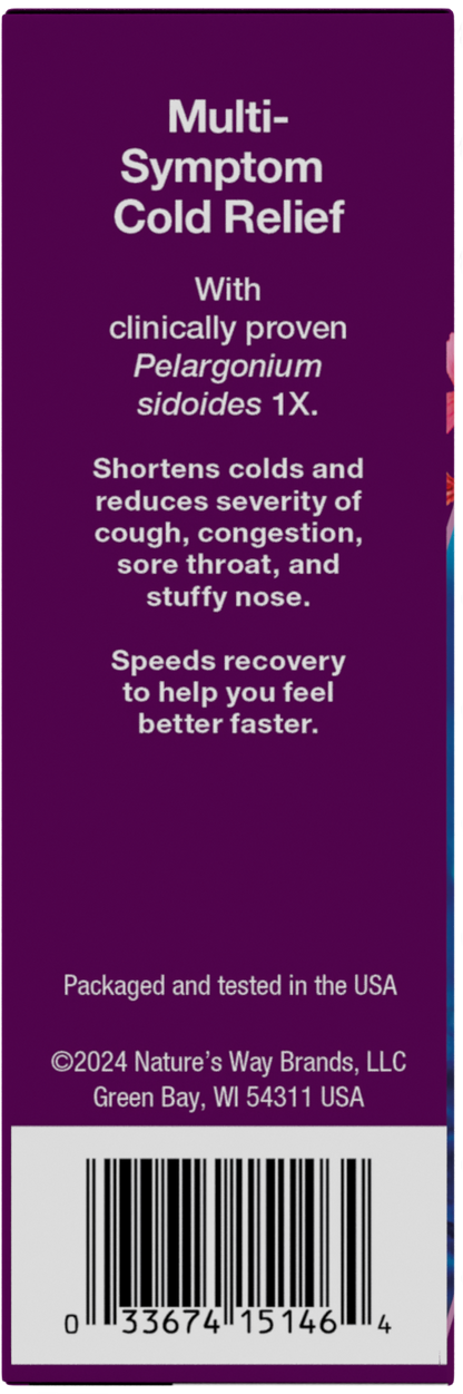 Nature's Way Umcka ColdCare Soothing Hot Drink Lemon, 10 ct.