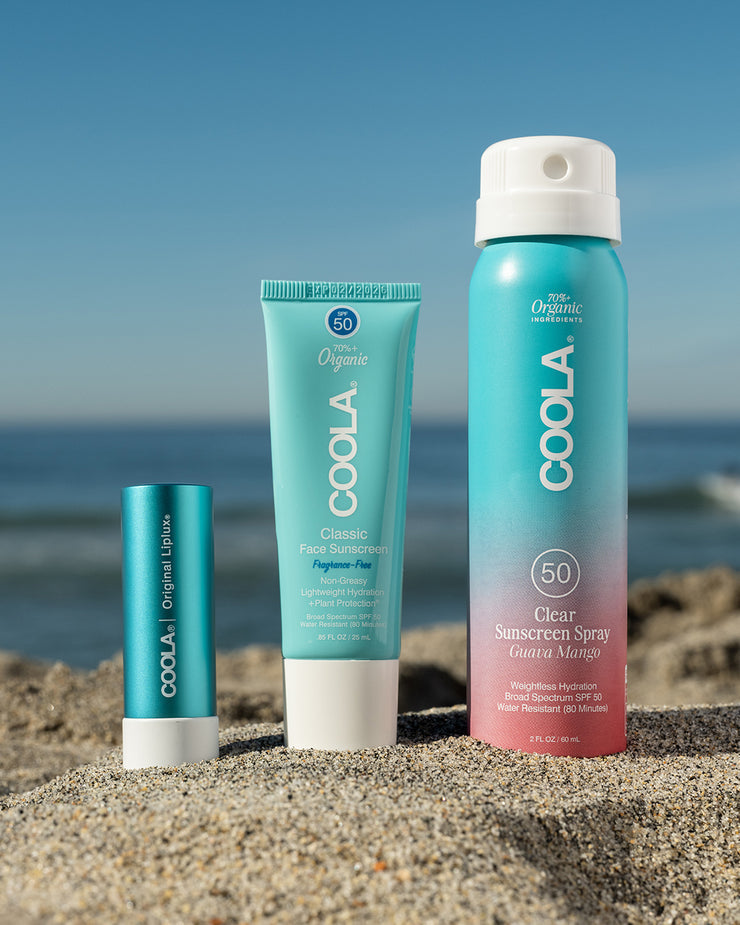Coola 3 Piece Classic Suncare Travel Set