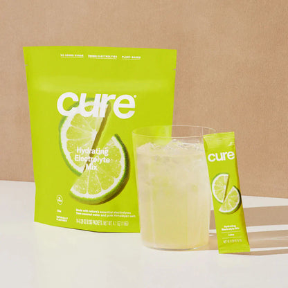 Cure Hydrating Electrolyte Mix Lemon/Lime Bundle