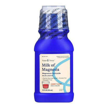 Foster & Thrive Milk of Magnesia, Liquid Cherry