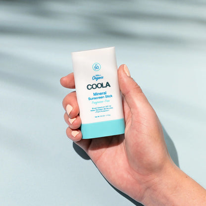 Coola Organic Mineral Sunscreen Stick, SPF 50, 0.6 oz.