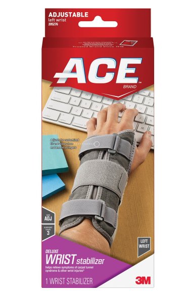 3M™ Ace™ Deluxe Adjustable Wrist Stabilizer, One Size Fits Most