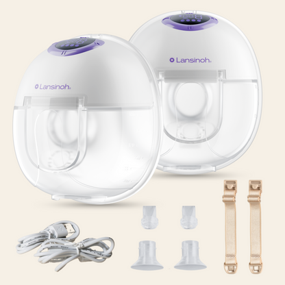 Lansinoh DiscreetDuo™ Wearable Electric Breast Pump