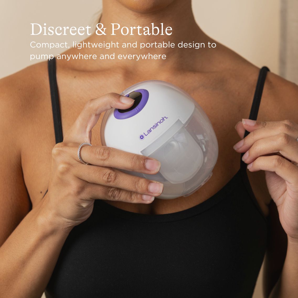 Lansinoh Discreet Duo Wearable Breast Pump