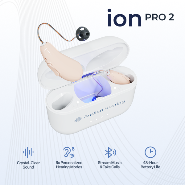 Audien Ion Pro 2 OTC Hearing Aids