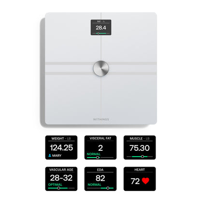 Withings Body Comp Complete Body Analysis Smart Wi-Fi Scale