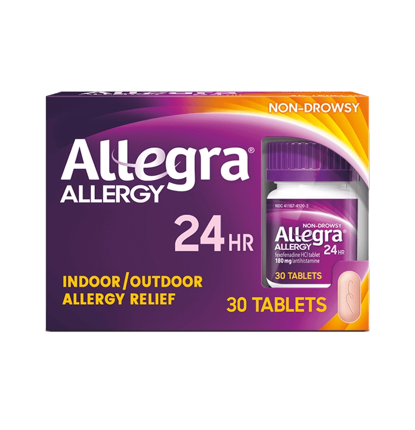 Allegra 24 Hour Allergy Relief Tablets, Non-Drowsy