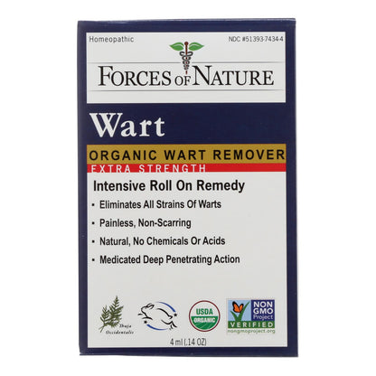 Forces Of Nature Wart Remover Extra Strength, 0.37 oz.