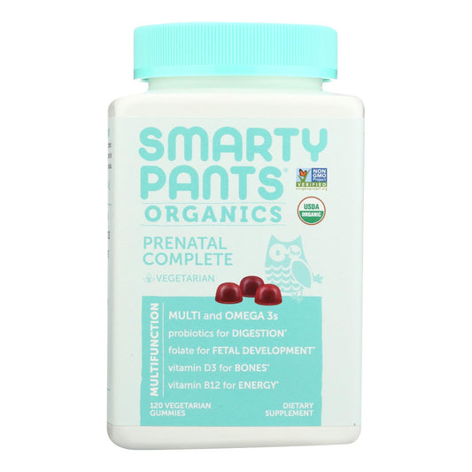 Smartypants Organics Prenatal Complete Vegetarian Gummy, 120 Ct