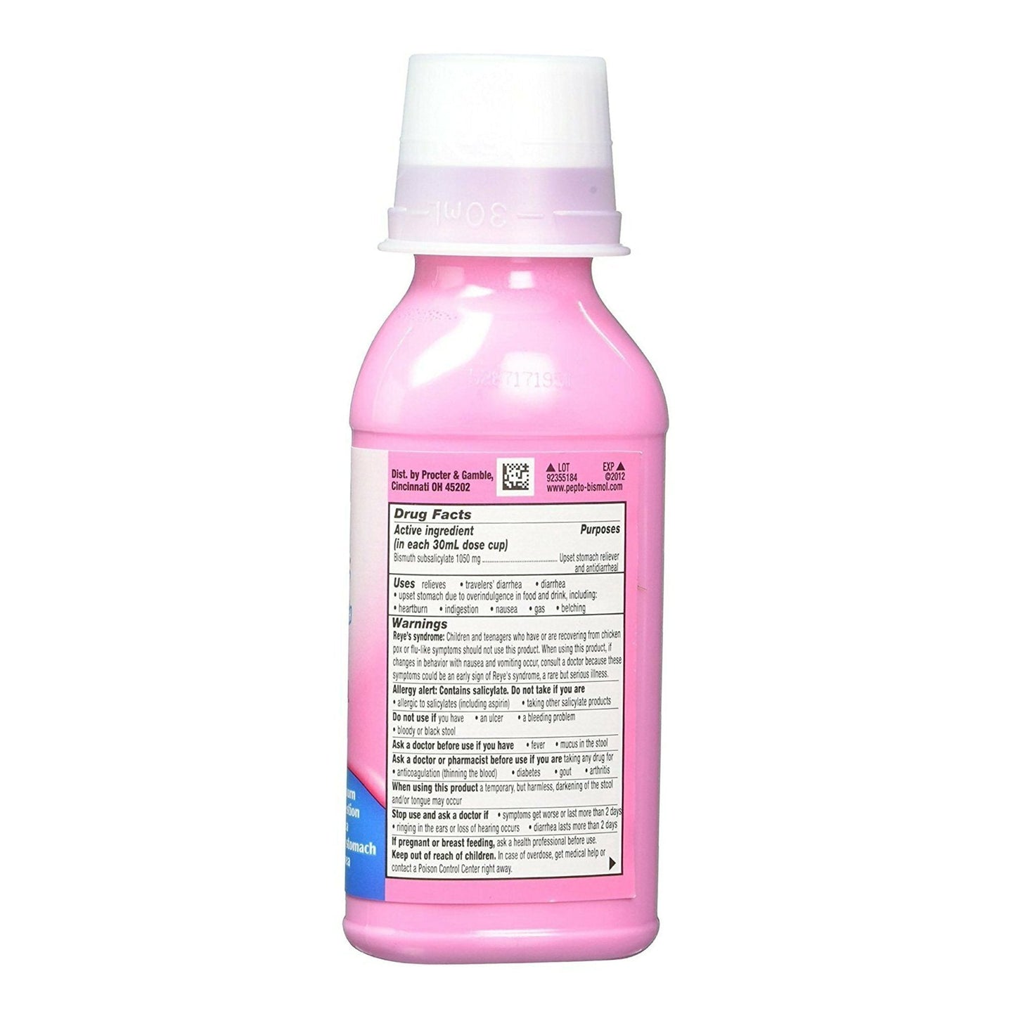 Pepto-Bismol Max Strength 5 Symptom Original Flavor Digestive Relief, 4 fl. oz.