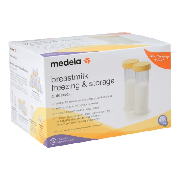 Breast Milk Storage Bottle 2.7 oz. (BX)