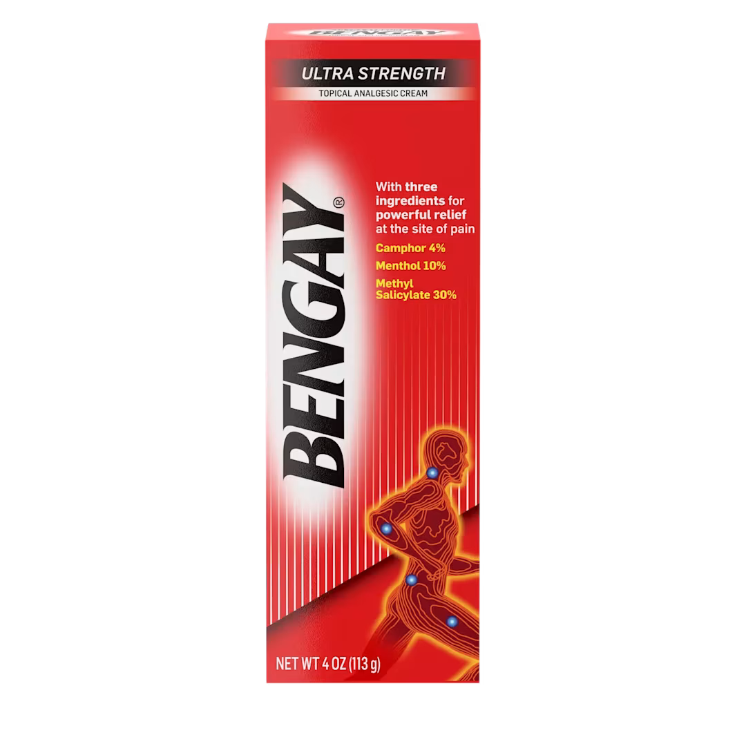 Bengay® Ultra Strength Non-Greasy Topical Pain Relief Cream, 4 oz.