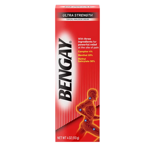 Bengay® Ultra Strength Non-Greasy Topical Pain Relief Cream, 4 oz.