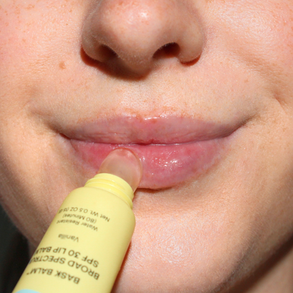 Bask Balm SPF 30 Vanilla Lip Balm, 2 Pack
