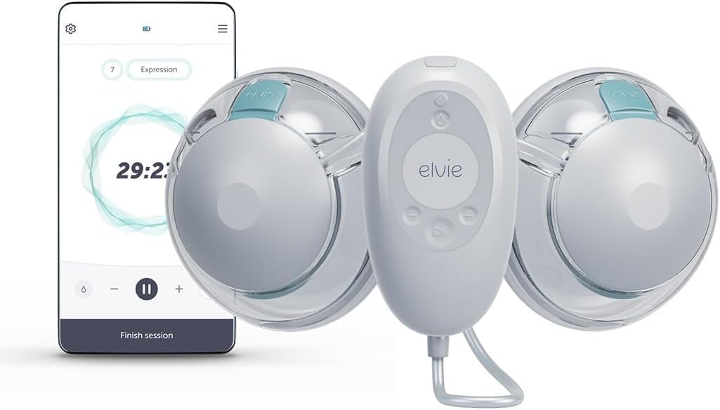 Elvie Stride 2 Hospital-Grade Suction Double Electric Breast Pump