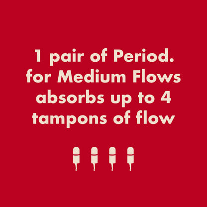 The High Waisted Period. in Microfiber For Medium Flows