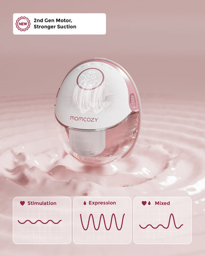 Momcozy Mobile Style™ Hands-free Slim Double Breast Pump, M6