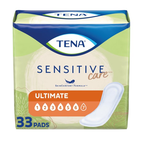 Tena® Intimates™ Ultimate Bladder Control Pad for Women, 16" Length, 33 ct.