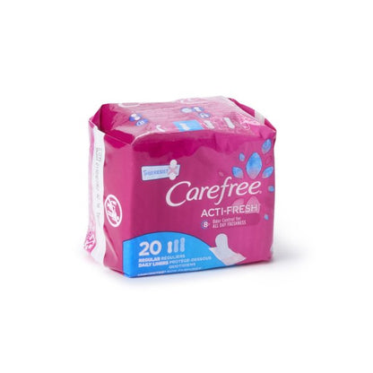 Carefree Panty Liners, Regular Liners, Wrapped 20 ct.