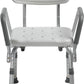 Drive™ Shower Chair with Back and Removable Padded Arms