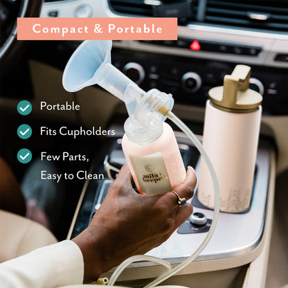 MilKeeper Breast Milk Cooler Starter Set, Lavender Fields