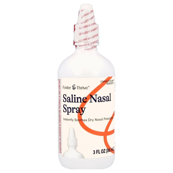 Foster Thrive Saline Nasal Spray, Dry Nasal Relief