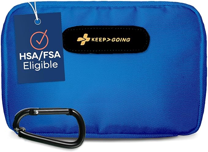 KEEP>GOING Travel GoKit First Aid Kit, 130 pcs