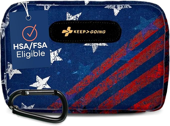 KEEP>GOING Travel GoKit First Aid Kit, 130 pcs