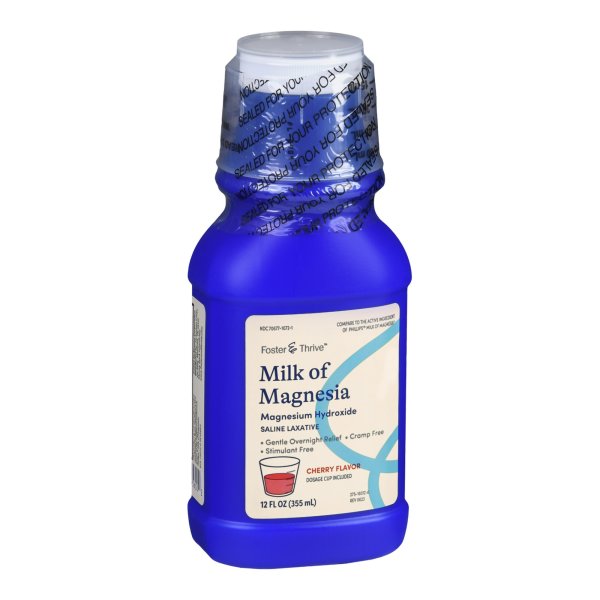 Foster & Thrive Milk of Magnesia, Liquid Cherry