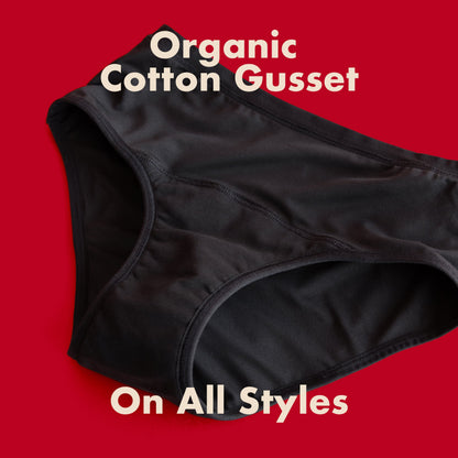 The Thong Period. in SportyStretch™ For Light Flows