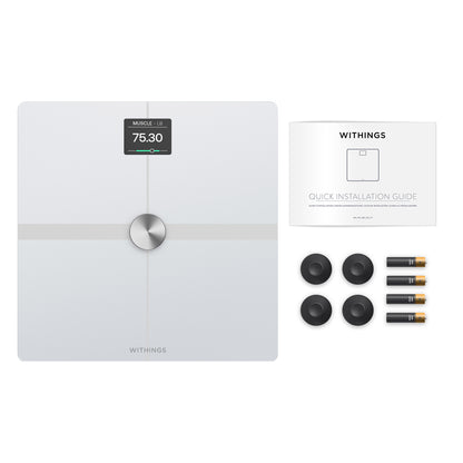 Withings Body Smart, Advanced Body Composition Smart Wi-Fi Scale