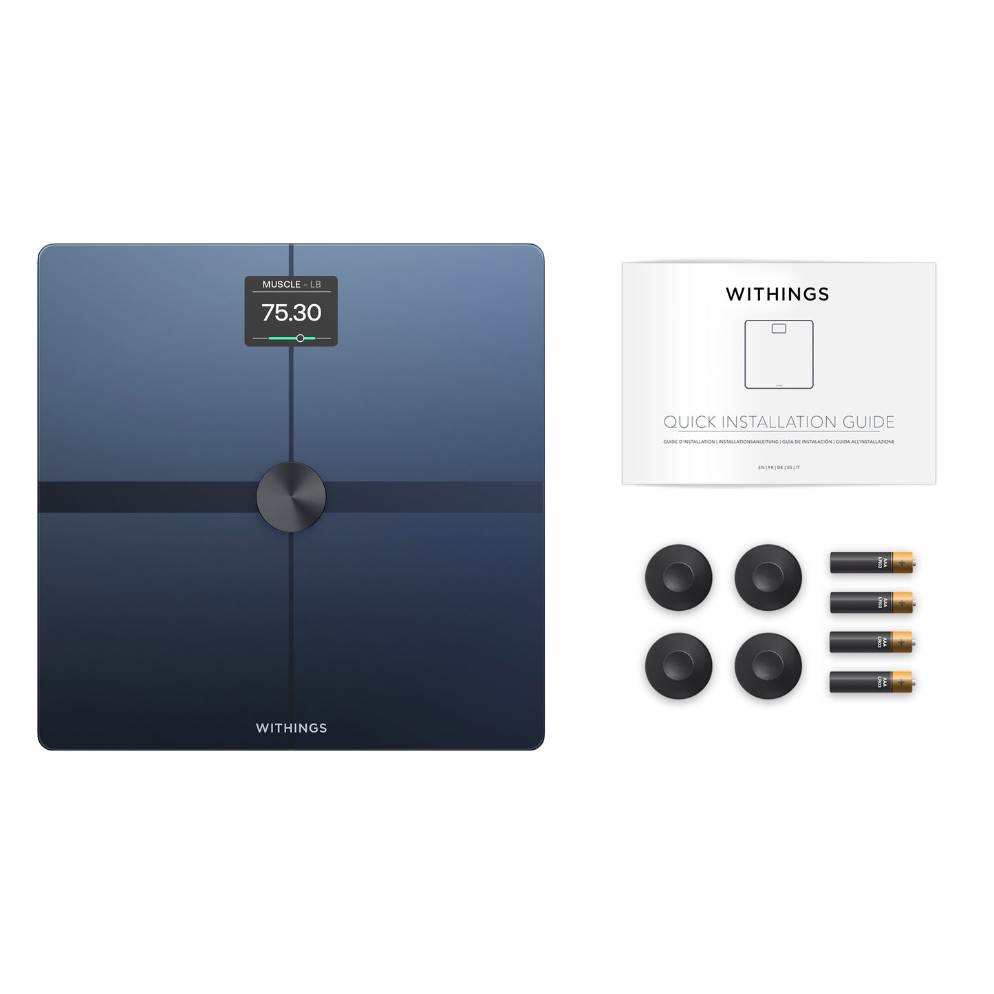 Withings Body Smart, Advanced Body Composition Smart Wi-Fi Scale