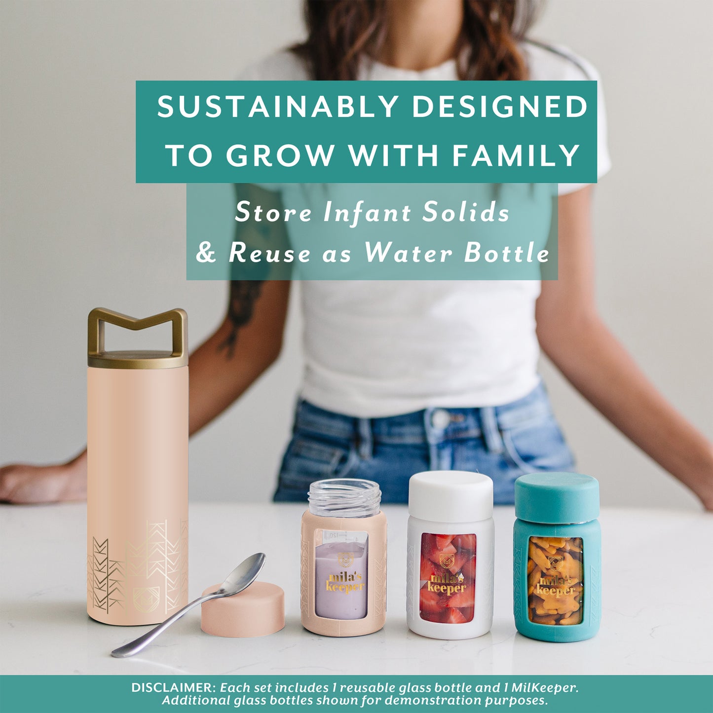 MilKeeper Breast Milk Cooler Starter Set, Lavender Fields