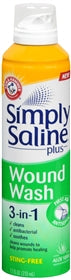 Simply Saline Plus 3 in 1 Wound Wash Spray Can, 7.1 oz.