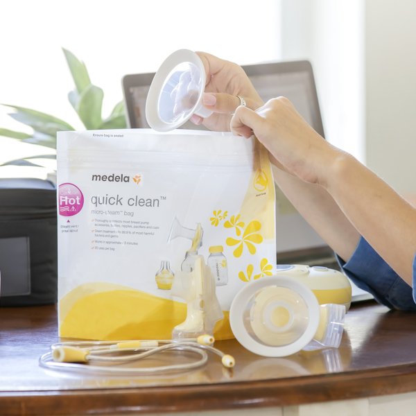 Medela Quick Clean™ Micro-Steam™ Bags, 5 ct.