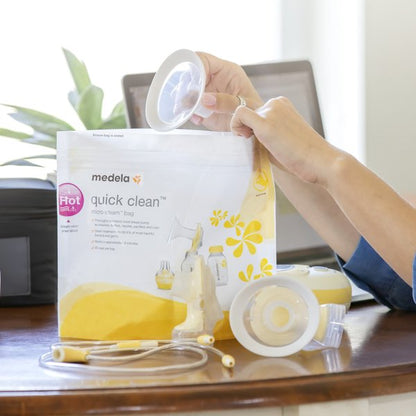 Medela Quick Clean™ Micro-Steam™ Bags, 5 ct.