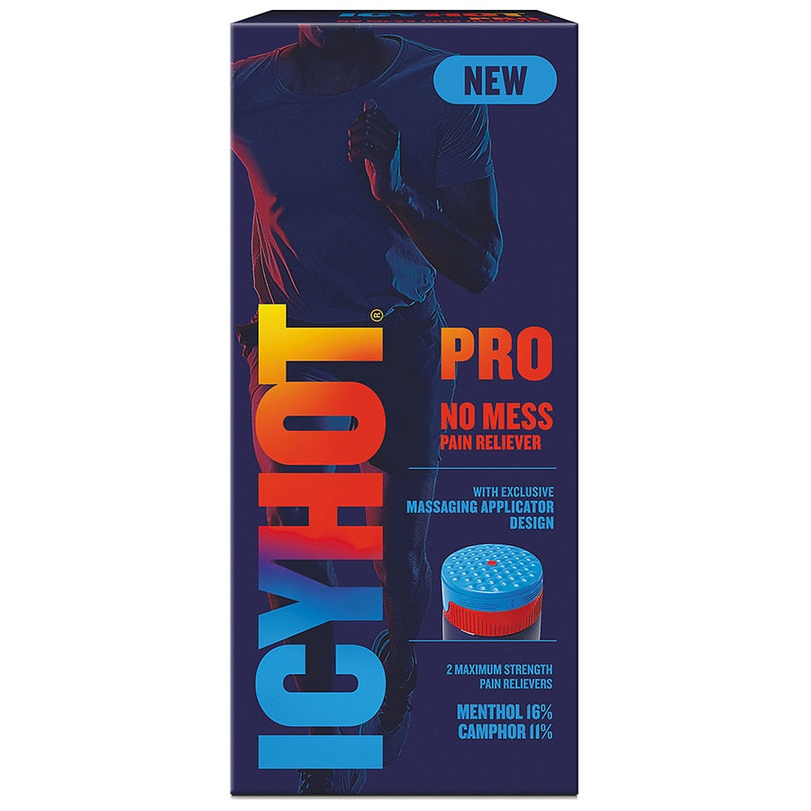 Icy Hot Pro Pain Cream With No-Mess Applicator, 3 fl. oz.