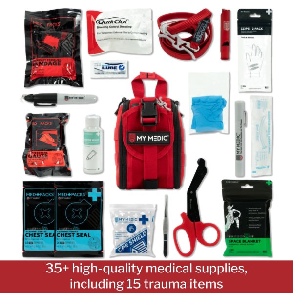 My Medic TFAK Trauma First Aid Kit, Medical Supplies for Emergencies