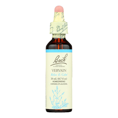 Bach Flower Remedies Essence Vervain - 0.7 Fl Oz