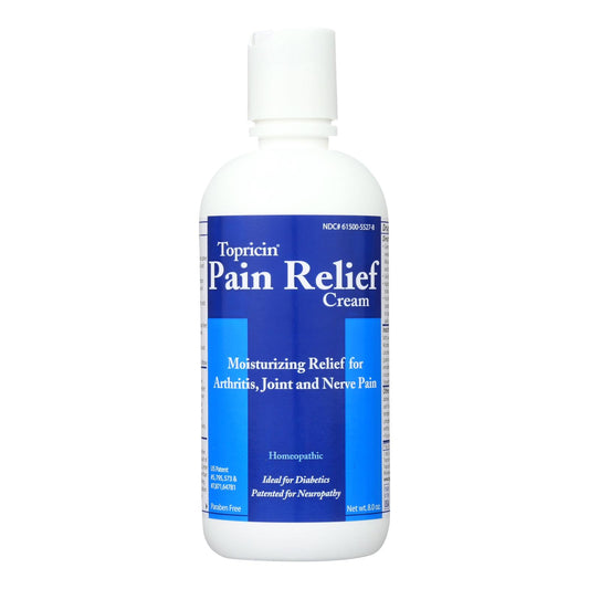 Topricin Anti-inflammatory Pain Relief And Healing Cream - 8 Oz