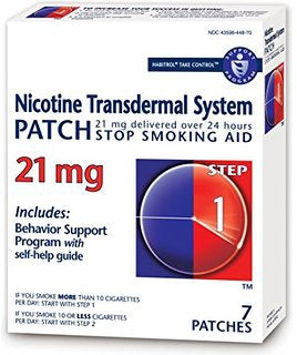 Habitrol Nicotine Transdermal System 21mg Stop Smoking Aid Patch 7ct