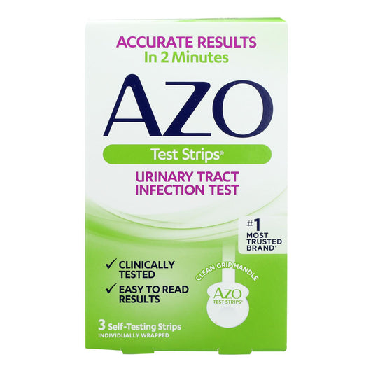 Azo Test Strips for UTI, 3 Strips