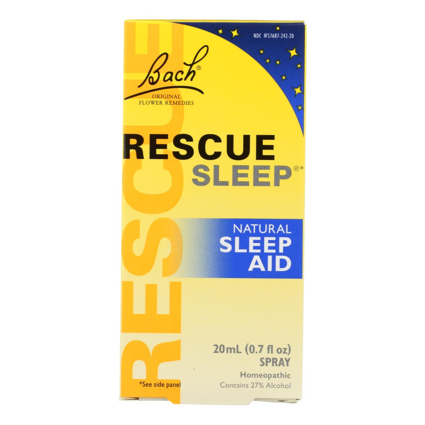 Bach Flower Remedies Rescue Sleep Natural Sleep Aid, 0.7 fl. oz.