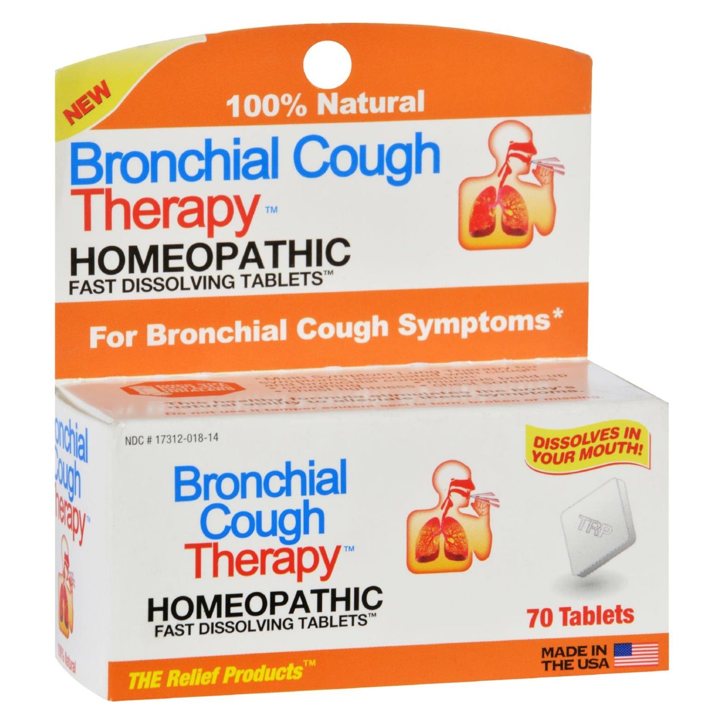 Trp Bronchial Cough Therapy - 70 Tablets