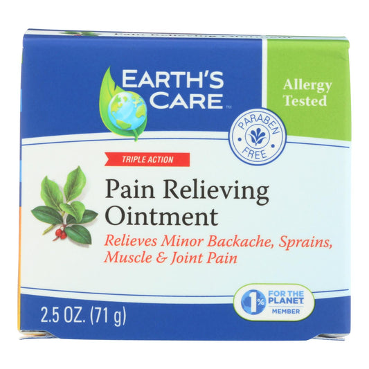 Earth's Care Pain Relieving Ointment - 2.5 Oz