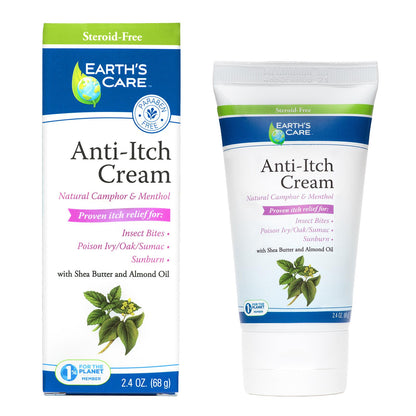 Earth's Care Anti-itch Cream - 2.4 Oz